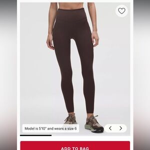 Lululemon Fast and Free High Rise Tight Leggings